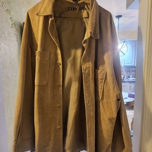 St Johns bay mens suead jacket xl